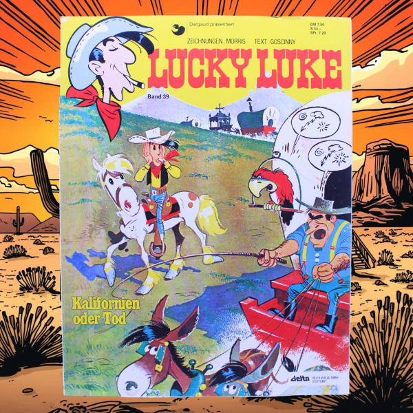Lucky Luke Nr. 39 Kalifornien oder Tod Comic 1996 | Delta Verlag